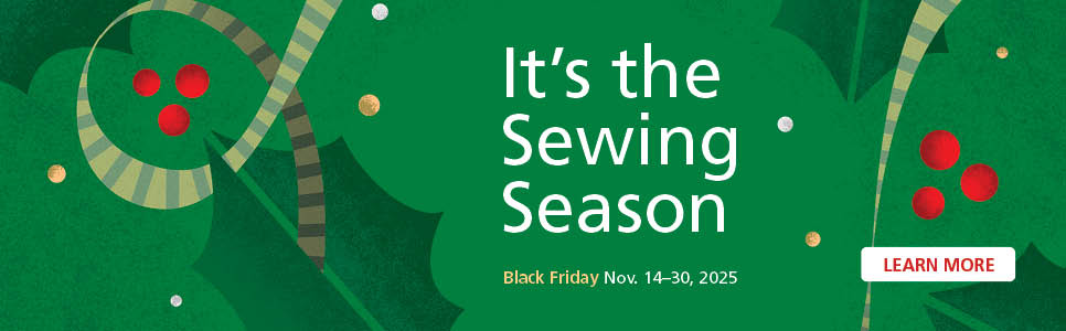 BERNINA Black Friday Savings!  Shop Now!