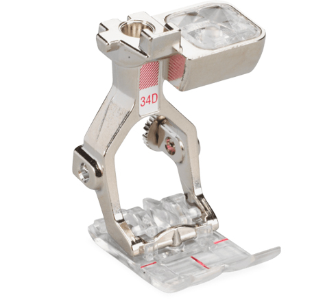 #34D BERNINA Reverse pattern Foot with Clear Sole