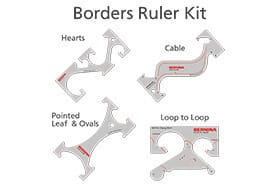 BERNINA Border Ruler Kit