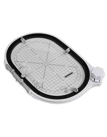 NGOSEW Large Oval Embroidery Hoop - 145mm X 255mm For Bernina Artista 185, 200, 630, 640, 730, 830 Machines